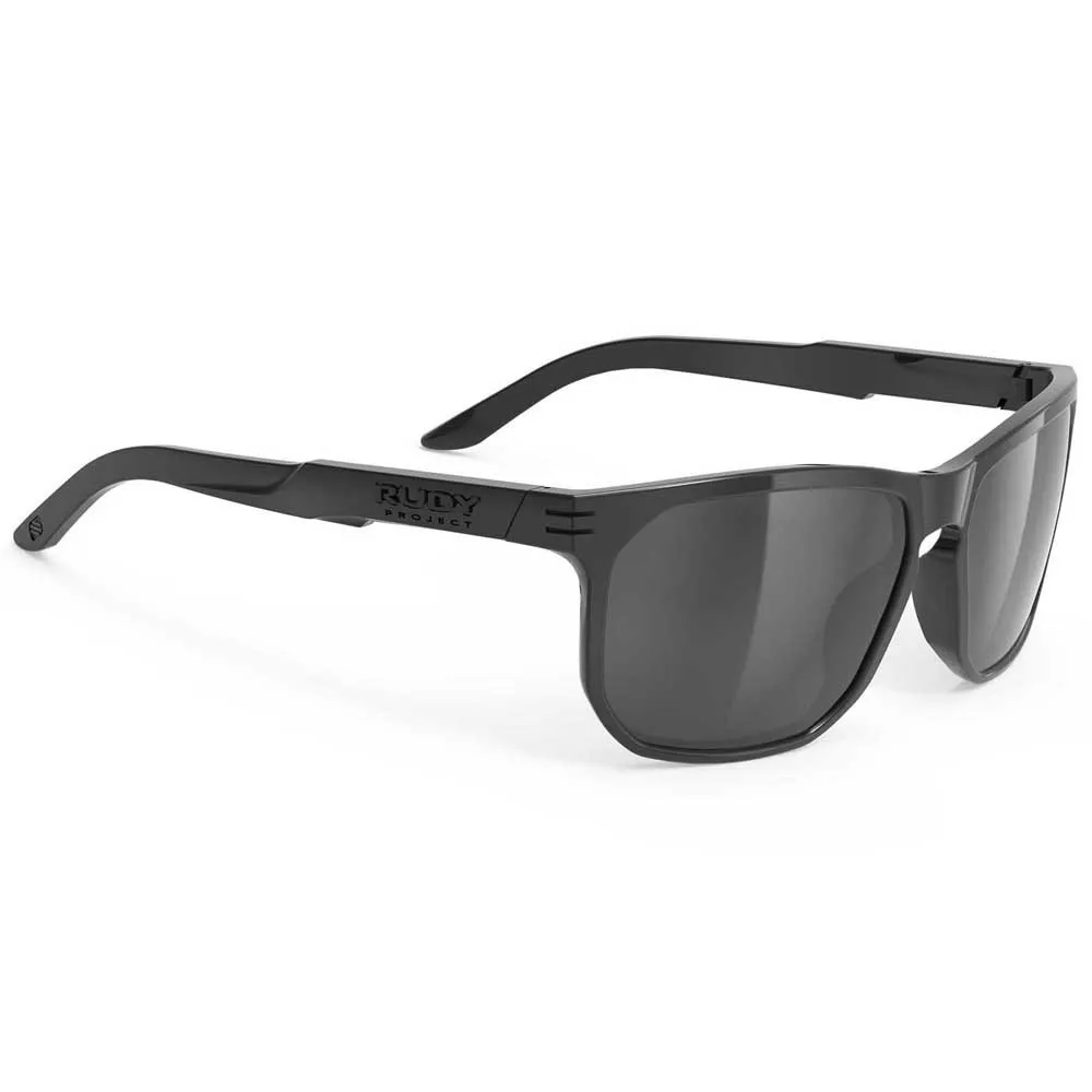 Rudy Project Soundrise Sonnenbrille, Black gloss, Rp Optics Smoke Black/CAT3 Rudy Project Soundrise Sonnenbrille, Black gloss, Rp Optics Smoke Black/CAT3