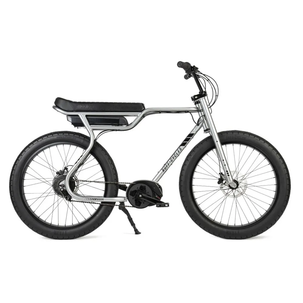 Ruff Cycles Biggie E1076 Bosch Pl Cx Elektrofahrrad, Delirium silver, One Size, 500Wh Ruff Cycles Biggie E1076 Bosch Pl Cx Elektrofahrrad, Delirium silver, One Size, 500Wh