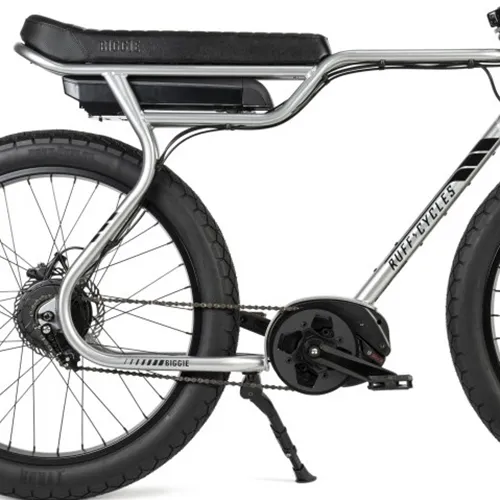 Ruff Cycles Biggie E1079 Bosch Elektrofahrrad, Delirium silver, One Size, 300Wh Ruff Cycles Biggie E1079 Bosch Elektrofahrrad, Delirium silver, One Size, 300Wh