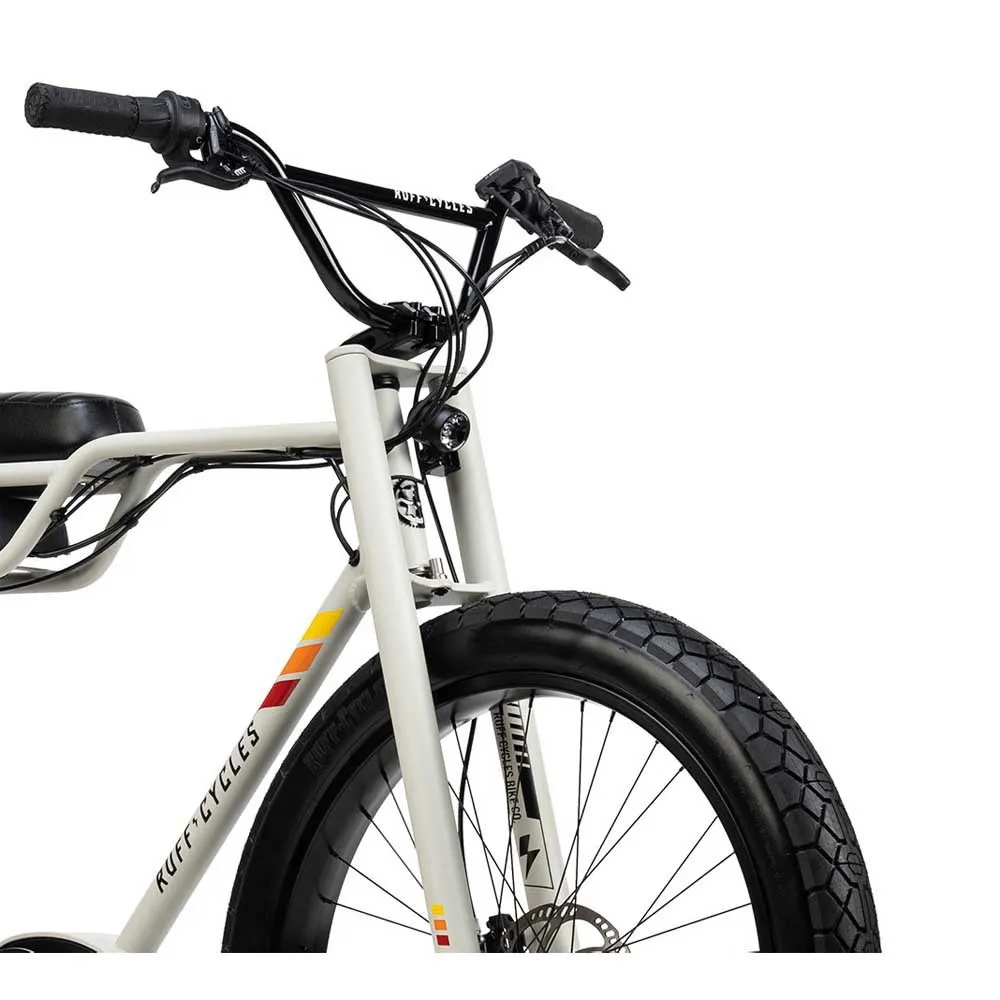 Ruff Cycles Biggie Elektrofahrrad, White, One Size, 300Wh Ruff Cycles Biggie Elektrofahrrad, White, One Size, 300Wh