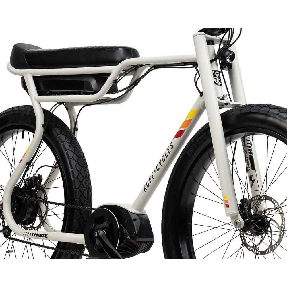 Ruff Cycles Biggie Elektrofahrrad, White, One Size, 300Wh Ruff Cycles Biggie Elektrofahrrad, White, One Size, 300Wh