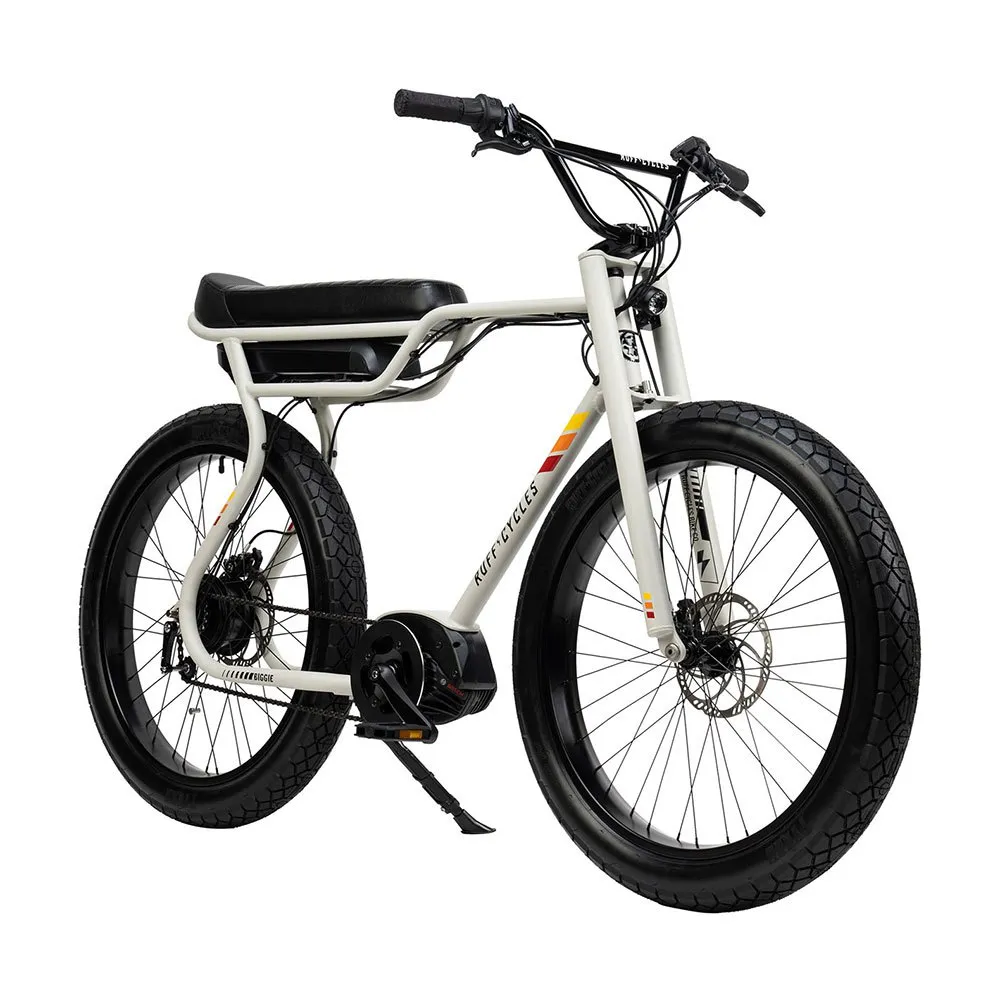 Ruff Cycles Biggie Elektrofahrrad, White, One Size, 300Wh Ruff Cycles Biggie Elektrofahrrad, White, One Size, 300Wh