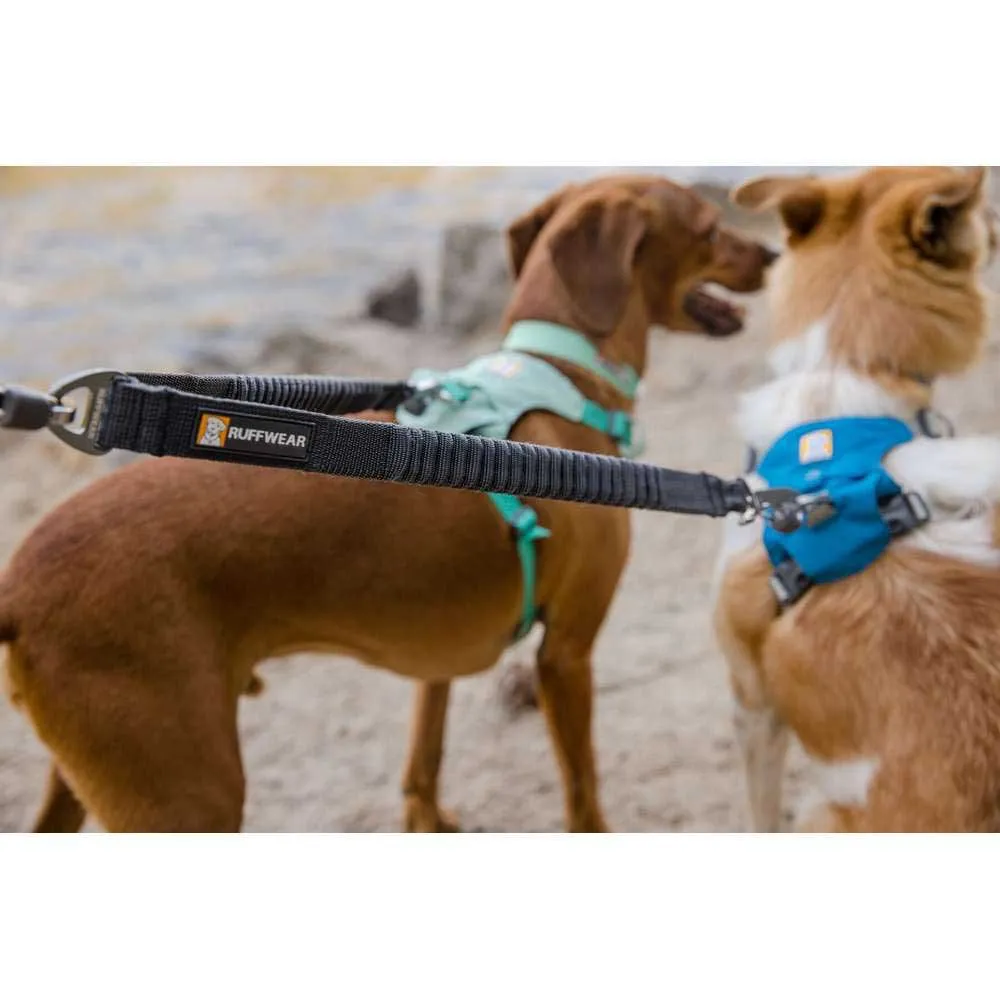 Ruffwear Double Track™ Coupler Führleine, Basalt gray, One Size Ruffwear Double Track™ Coupler Führleine, Basalt gray, One Size
