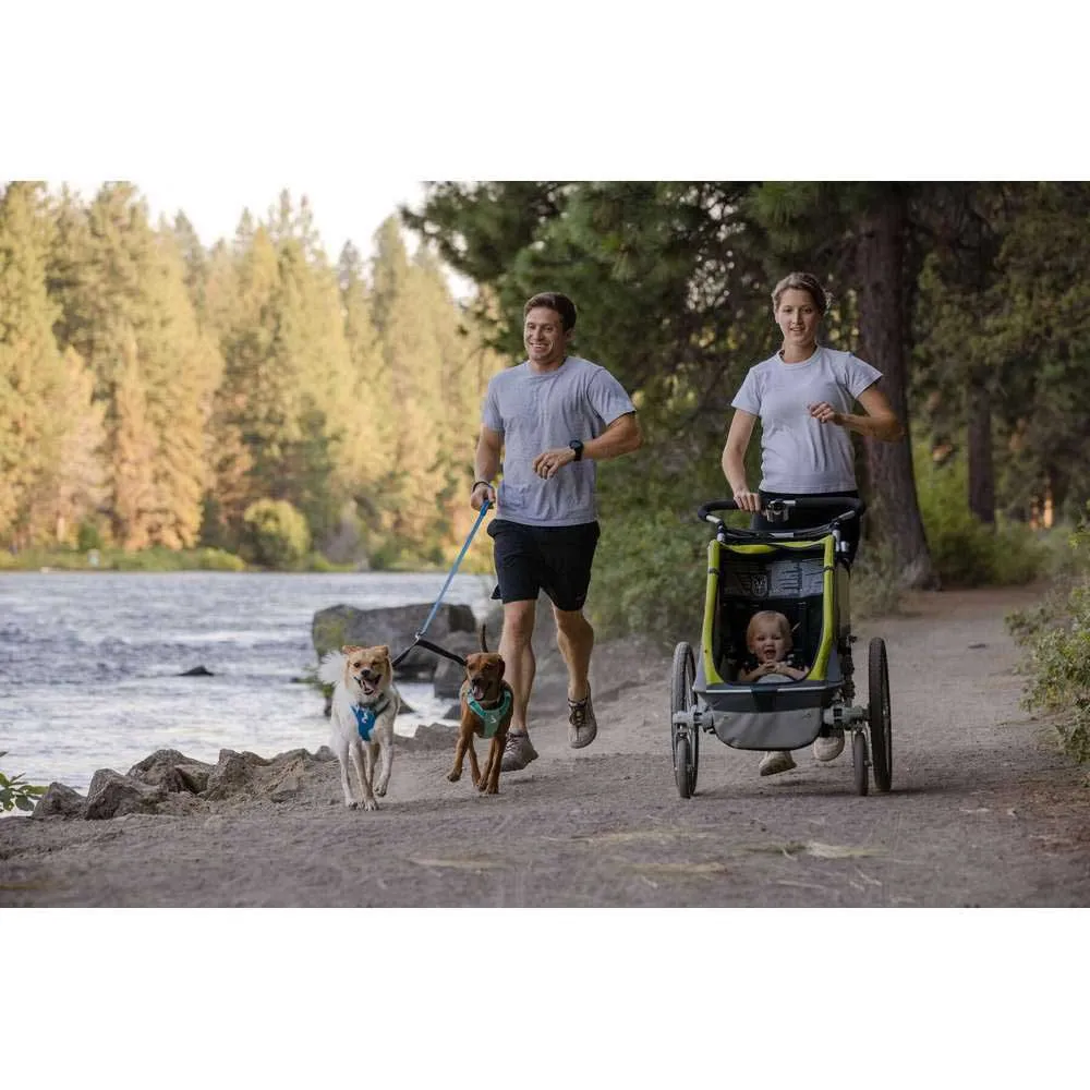 Ruffwear Double Track™ Coupler Führleine, Basalt gray, One Size Ruffwear Double Track™ Coupler Führleine, Basalt gray, One Size
