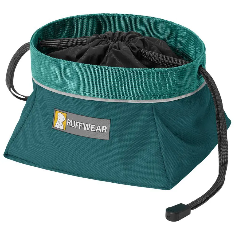 Ruffwear Quencher Cinch Top Schüssel, Tumalo teal, M
