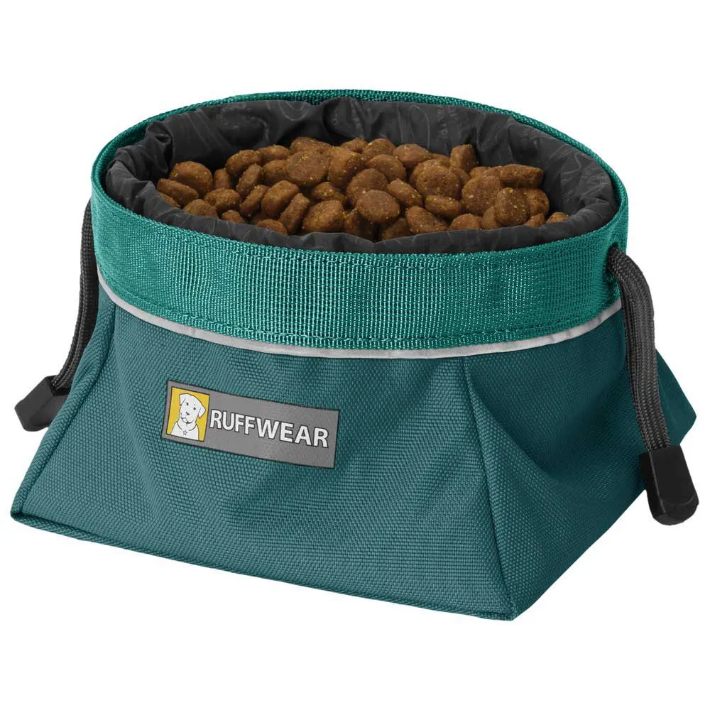 Ruffwear Quencher Cinch Top Schüssel, Tumalo teal, M