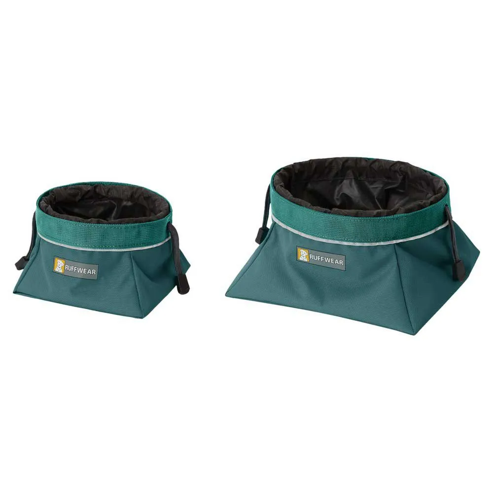 Ruffwear Quencher Cinch Top Schüssel, Tumalo teal, M