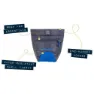 Ruffwear Treat Trader™ Leckerlibeutel, Blue pool, One Size