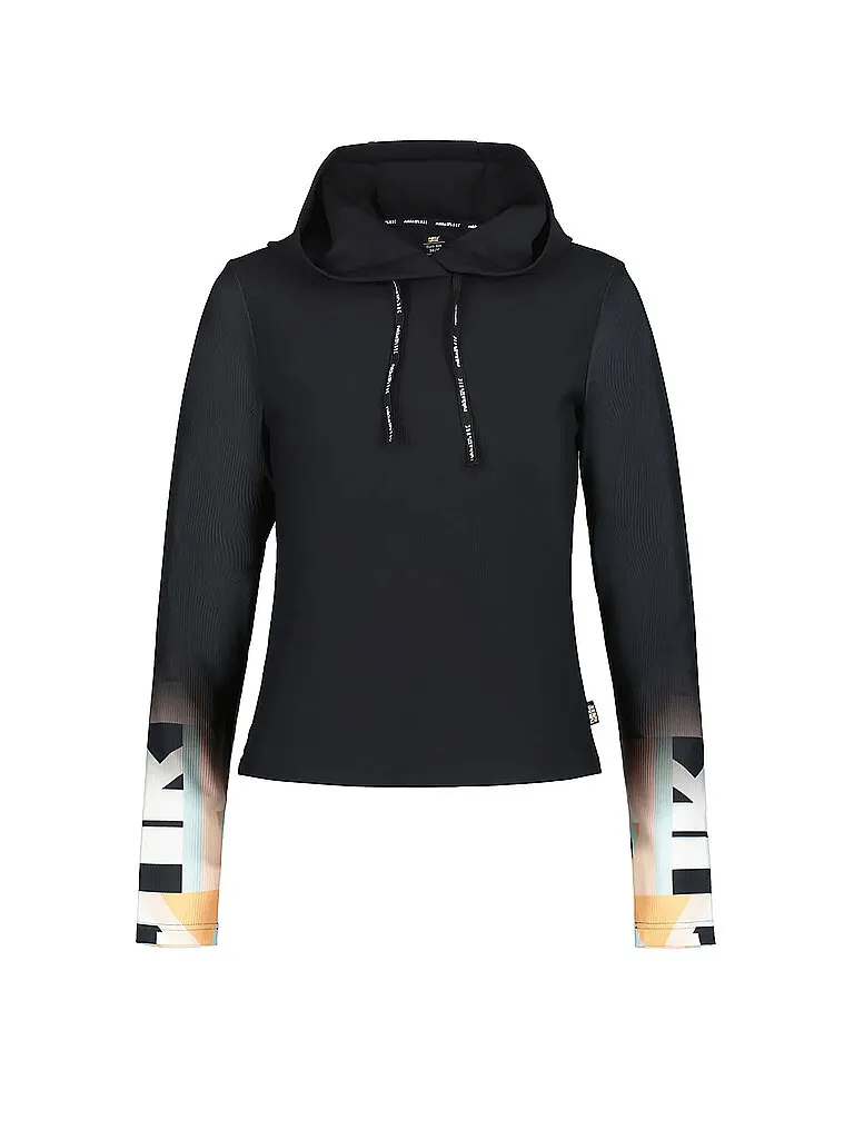 Rukka Damen Laufhoodie Ylijala, Schwarz Rukka Damen Laufhoodie Ylijala, Schwarz