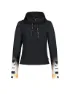 Rukka Damen Laufhoodie Ylijala, Schwarz