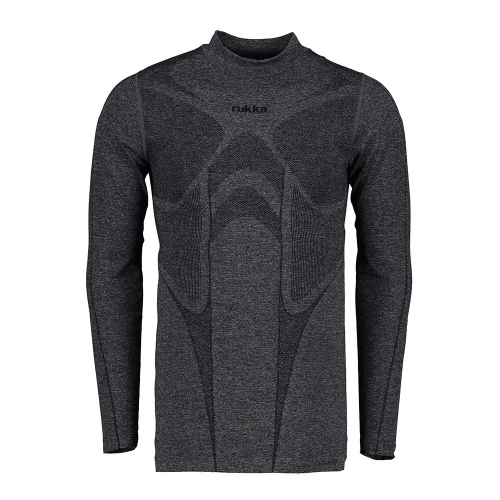 Rukka Tohari Langarm-baselayer, Black Rukka Tohari Langarm-baselayer, Black