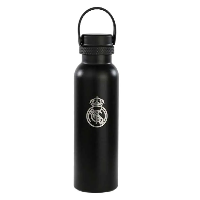 Runbott 600 Ml Rmcf+escudo Thermosflasche, Black, One Size Runbott 600 Ml Rmcf+escudo Thermosflasche, Black, One Size