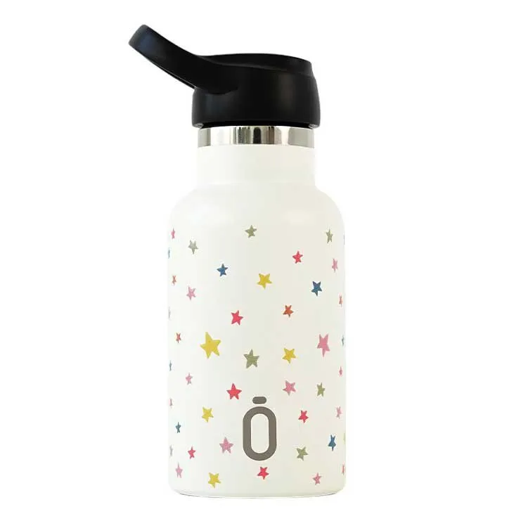 Runbott Confeti Estrellas Sport Cap 350 Ml Thermosflasche, Cream, One Size Runbott Confeti Estrellas Sport Cap 350 Ml Thermosflasche, Cream, One Size