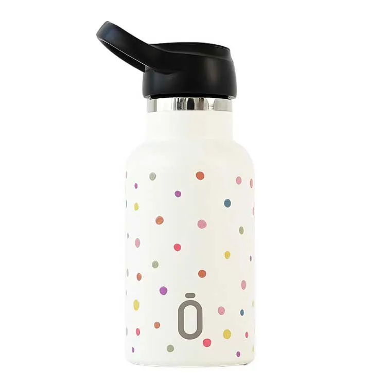 Runbott Confeti Topos Sport Cap 350 Ml Thermosflasche, Cream, One Size