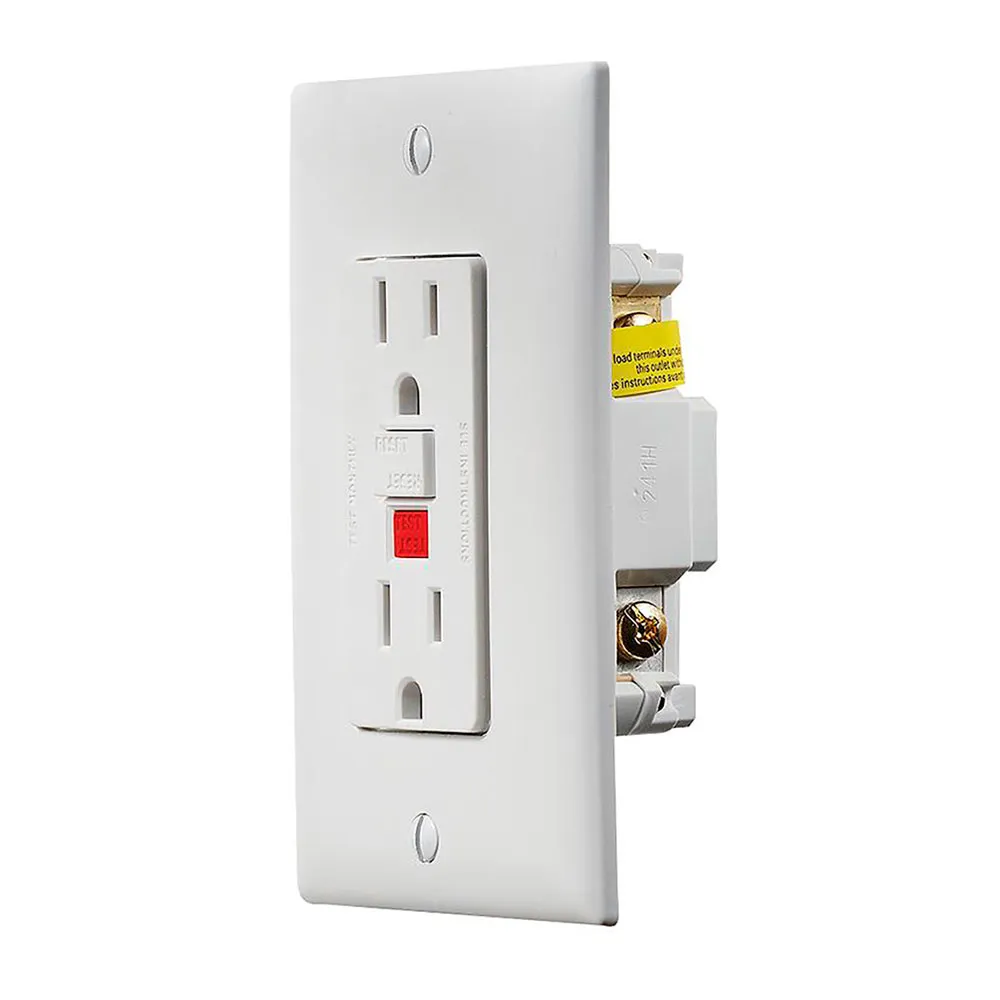 Rv Designer Ac Gfci Stecker, White, One Size Rv Designer Ac Gfci Stecker, White, One Size