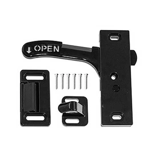 Rv Designer Amerimax E287 Lh Fliegengittertürverschluss, Black, One Size Rv Designer Amerimax E287 Lh Fliegengittertürverschluss, Black, One Size