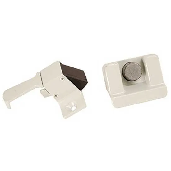 Rv Designer Coleman Fliegengittertürverschluss, White, One Size Rv Designer Coleman Fliegengittertürverschluss, White, One Size