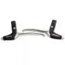 Saccon MTB-Bremshebel aus Aluminium Grip-Shift Unisex, schwarz, TU