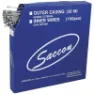 Saccon Mtb Cables Brake Stainless Steel Hammer Bremskabel 100 Einheiten, Silver, 1.5 x 2300mm