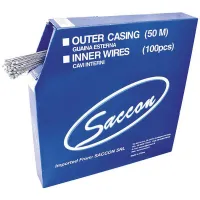 Saccon Stainless Steel Change Cables Schaltzug 100 Einheiten Saccon Stainless Steel Change Cables Schaltzug 100 Einheiten