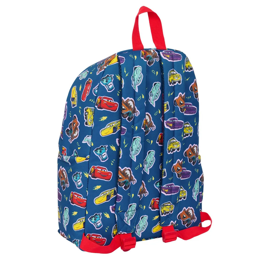 Safta 14.1´´ Cars Racing Rucksack, Multicolor Safta 14.1´´ Cars Racing Rucksack, Multicolor