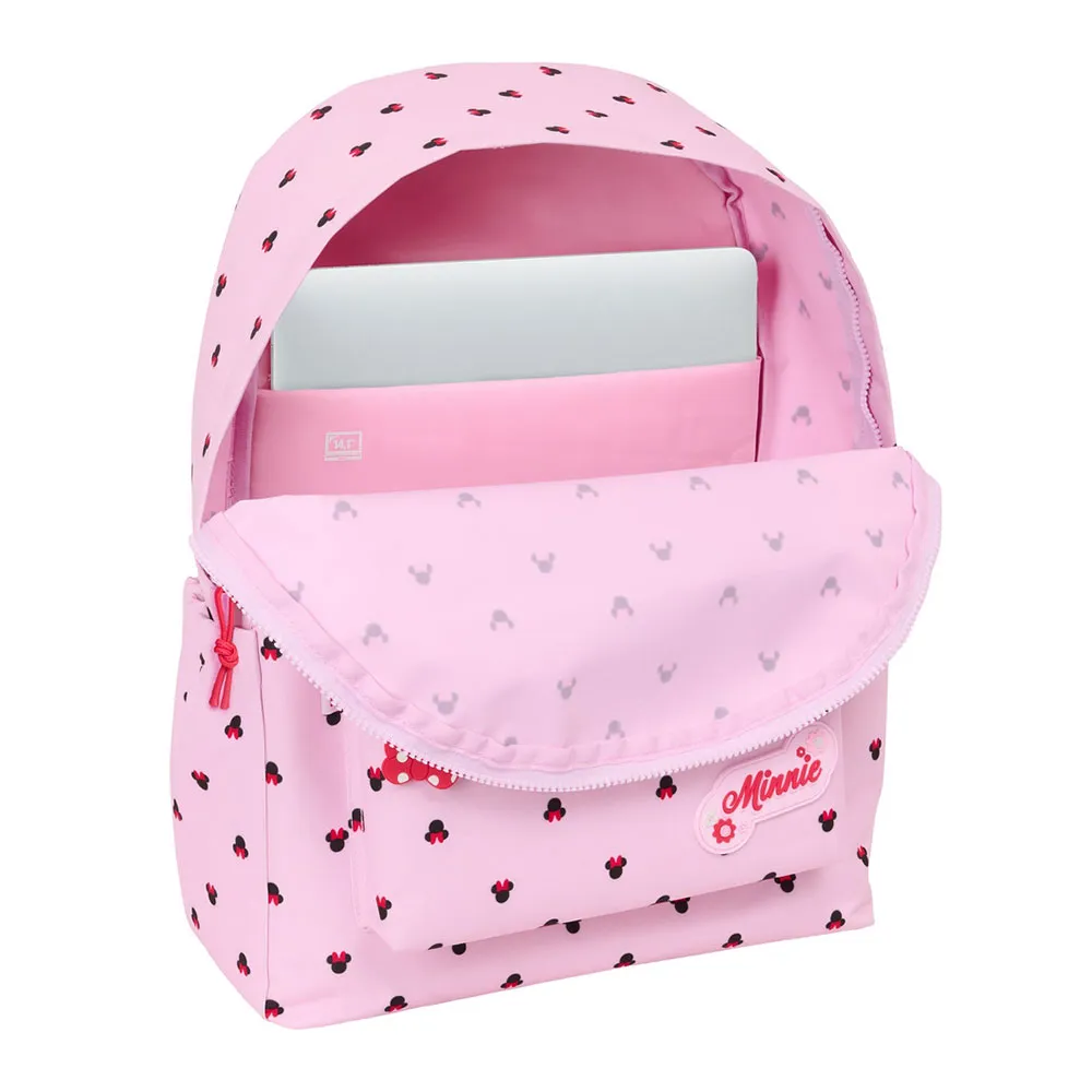 Safta 14.1´´ Minnie Mouse Naive Rucksack, Multicolor Safta 14.1´´ Minnie Mouse Naive Rucksack, Multicolor