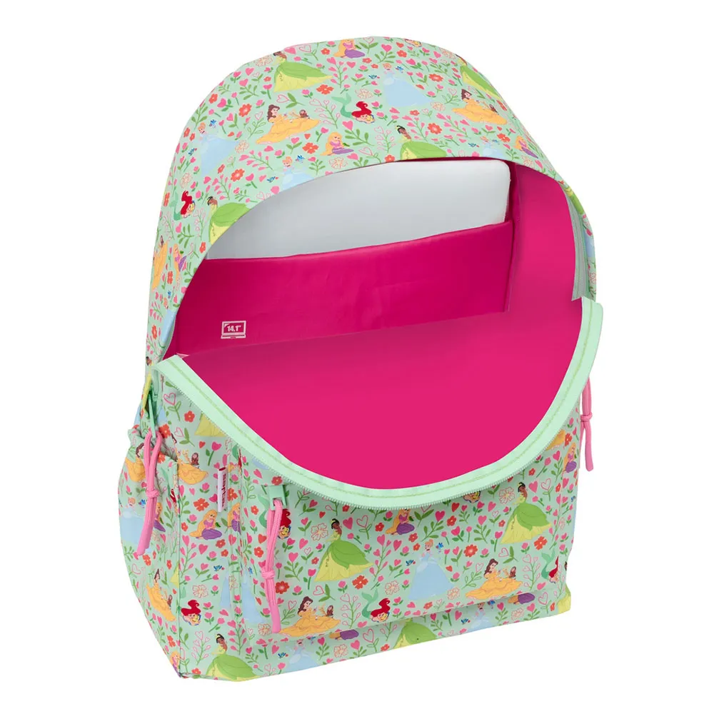 Safta 14.1´´ Princesas Disney Bloom Rucksack, Multicolor