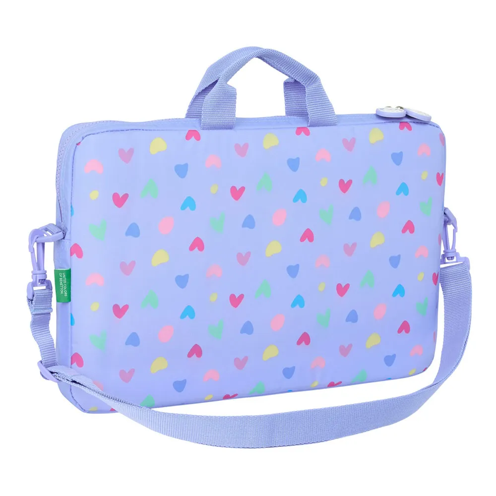 Safta 15.6´´ Benetton Lila Laptoptasche, Multicolor Safta 15.6´´ Benetton Lila Laptoptasche, Multicolor