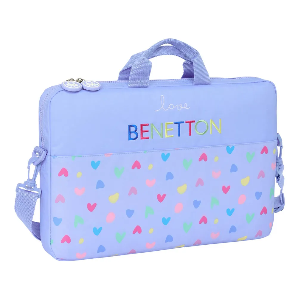 Safta 15.6´´ Benetton Lila Laptoptasche, Multicolor Safta 15.6´´ Benetton Lila Laptoptasche, Multicolor
