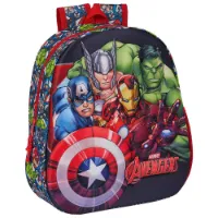 Safta 3d Avengers 10l 22x39x10 Cm Rucksack