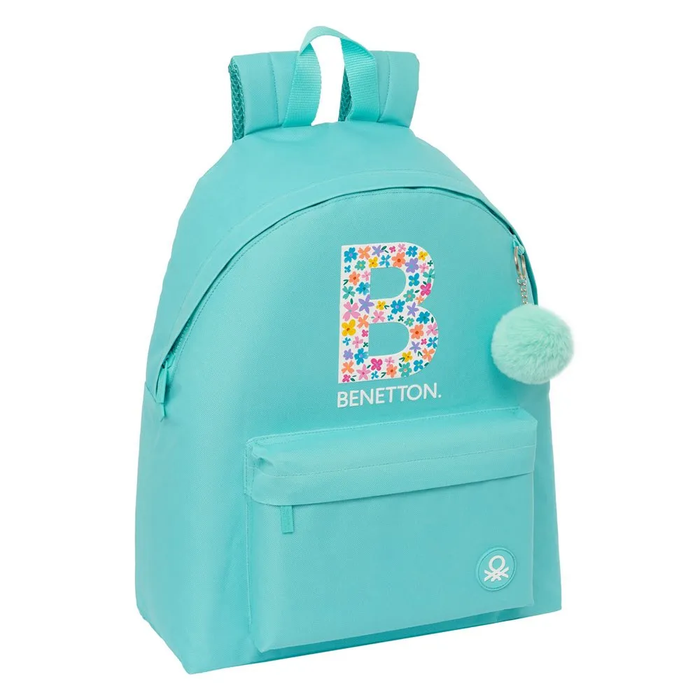 Safta 42 Cm Benetton Rucksack, Letter Safta 42 Cm Benetton Rucksack, Letter