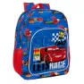 Safta 42 Cm Cars Race Ready Rucksack, Multicolor
