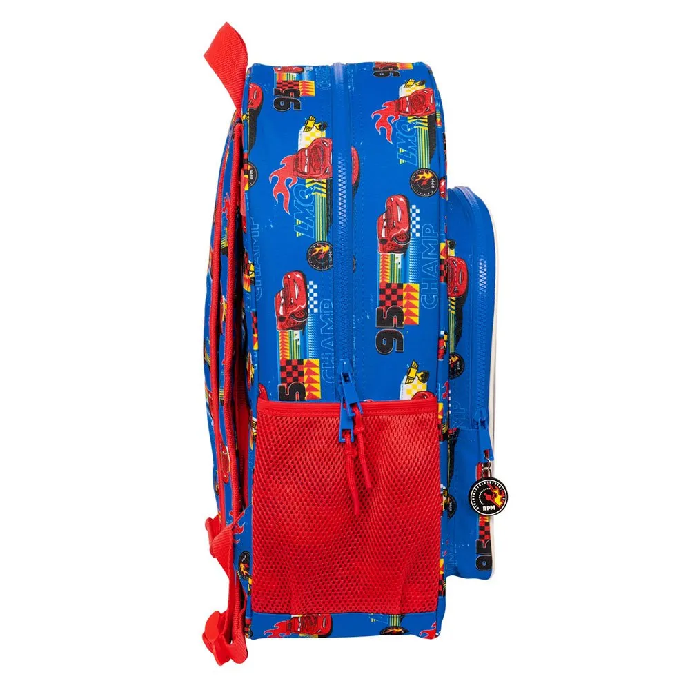 Safta 42 Cm Cars Race Ready Rucksack, Multicolor Safta 42 Cm Cars Race Ready Rucksack, Multicolor