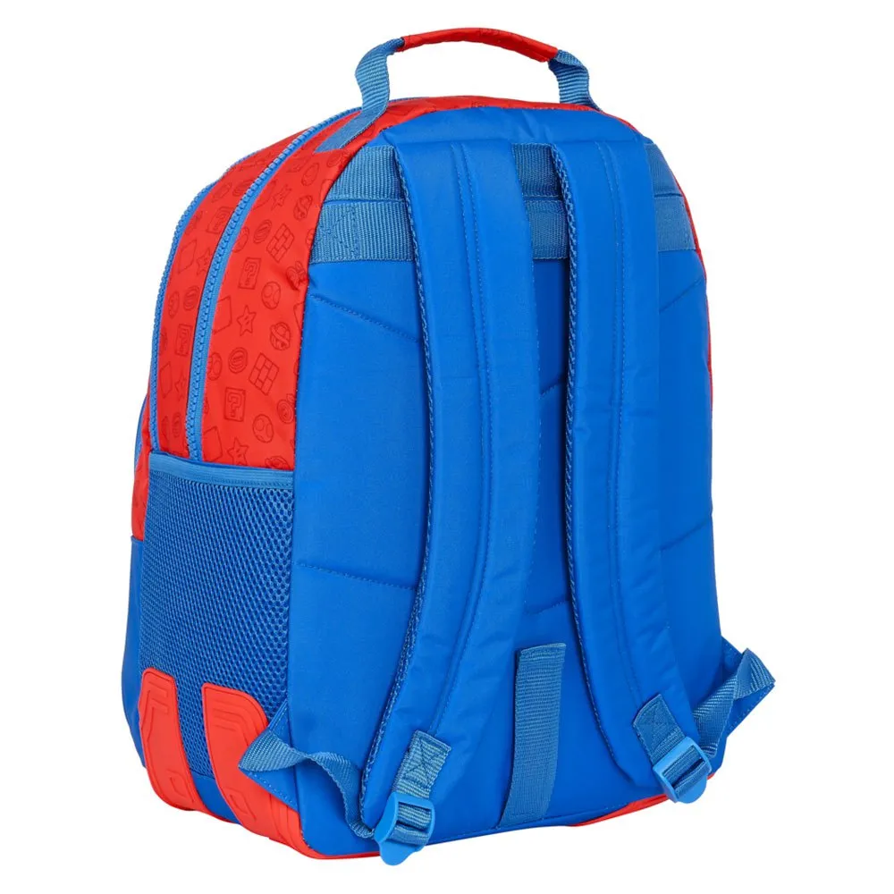 Safta 612108773 Super Mario 17l 30x46x14 Cm Rucksack, Multicolor Safta 612108773 Super Mario 17l 30x46x14 Cm Rucksack, Multicolor