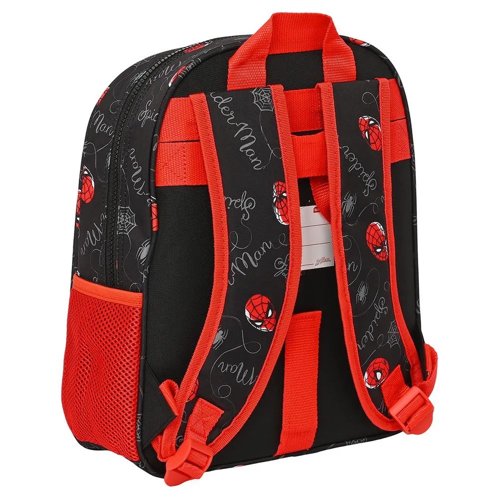 Safta 612343524 Spiderman Hero 9l 27x10x33 Cm Rucksack, Multicolor