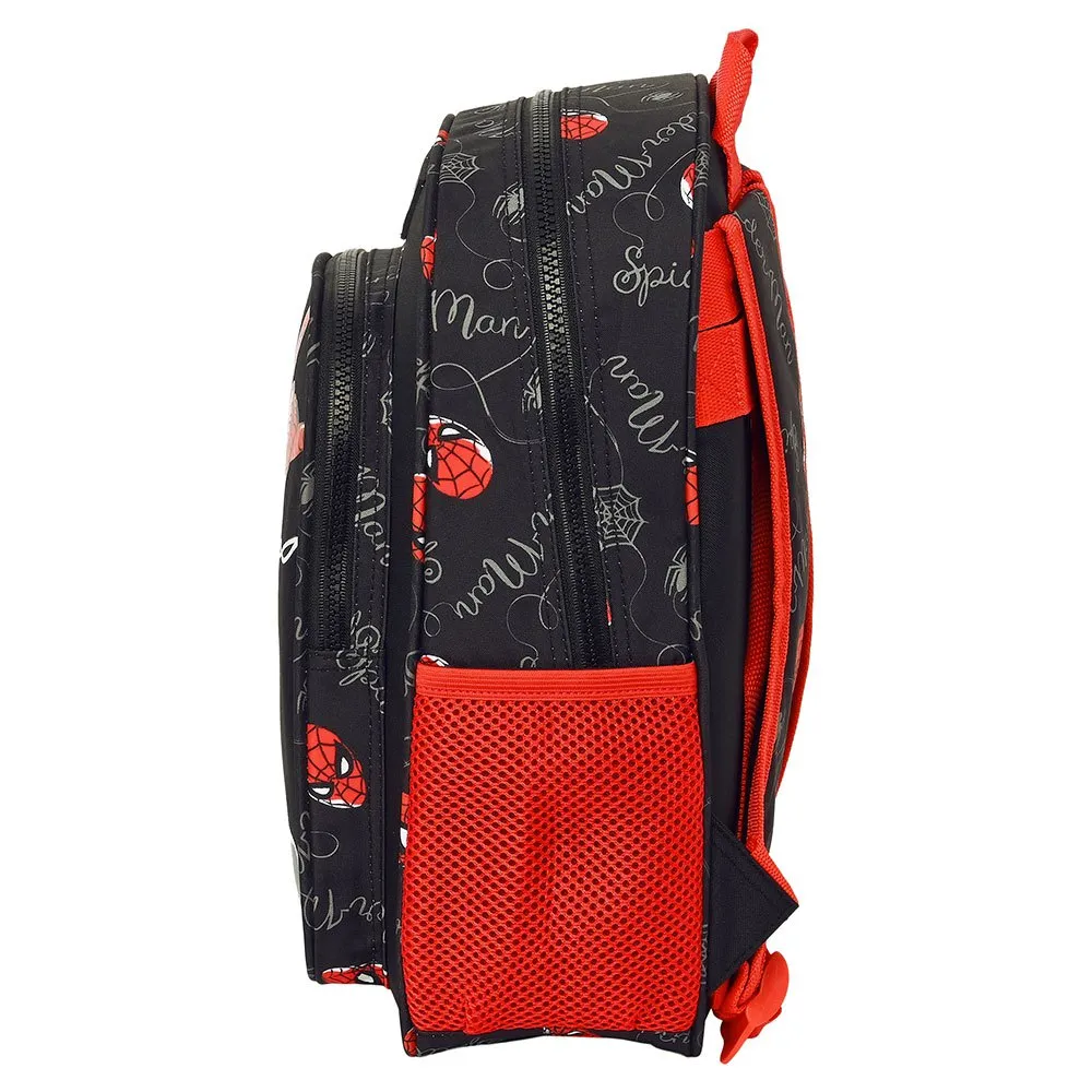 Safta 612343524 Spiderman Hero 9l 27x10x33 Cm Rucksack, Multicolor