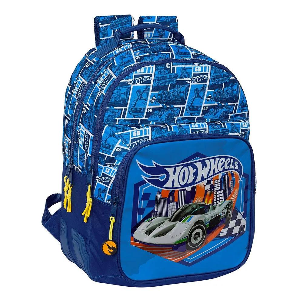 Safta 612438773 Hot Wheels Sonny 20l 32x43x14 Cm Rucksack, Multicolor Safta 612438773 Hot Wheels Sonny 20l 32x43x14 Cm Rucksack, Multicolor