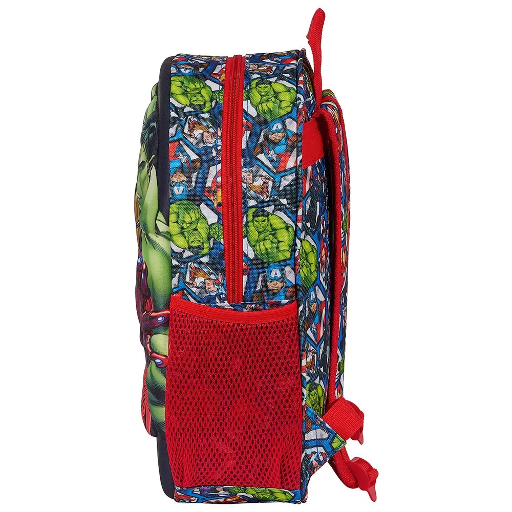 Safta 622467890 3d Avengers 10l 22x39x10 Cm Rucksack, Multicolor Safta 622467890 3d Avengers 10l 22x39x10 Cm Rucksack, Multicolor