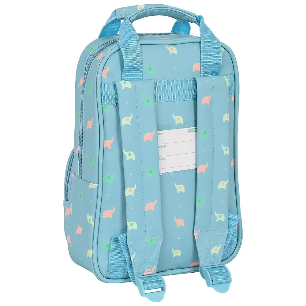 Safta 642390765 Pre -school Elefantes 4.50l 20x10x28 Cm Rucksack, Multicolor
