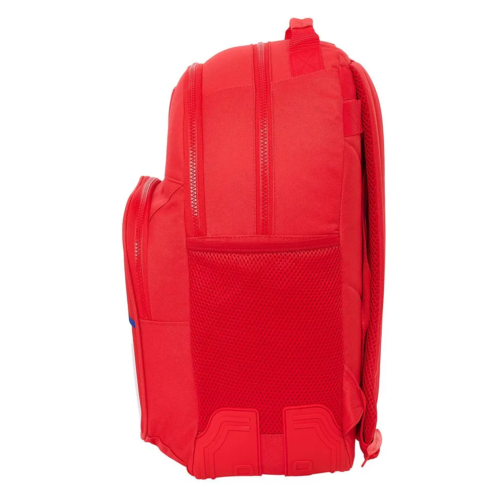 Safta Atletico De Madrid Double Rucksack, Multicolor Safta Atletico De Madrid Double Rucksack, Multicolor