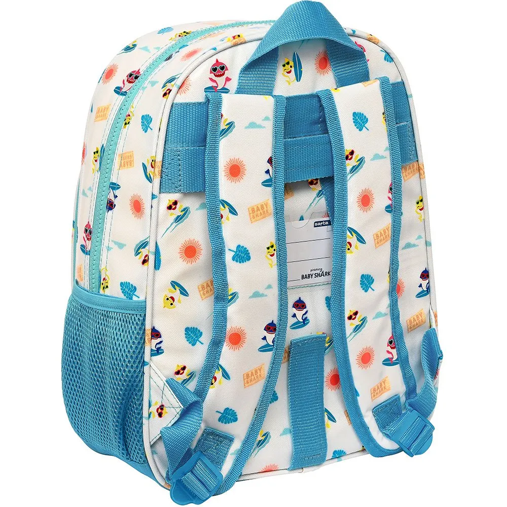 Safta Baby Shark Surfing Rucksack, Multicolor