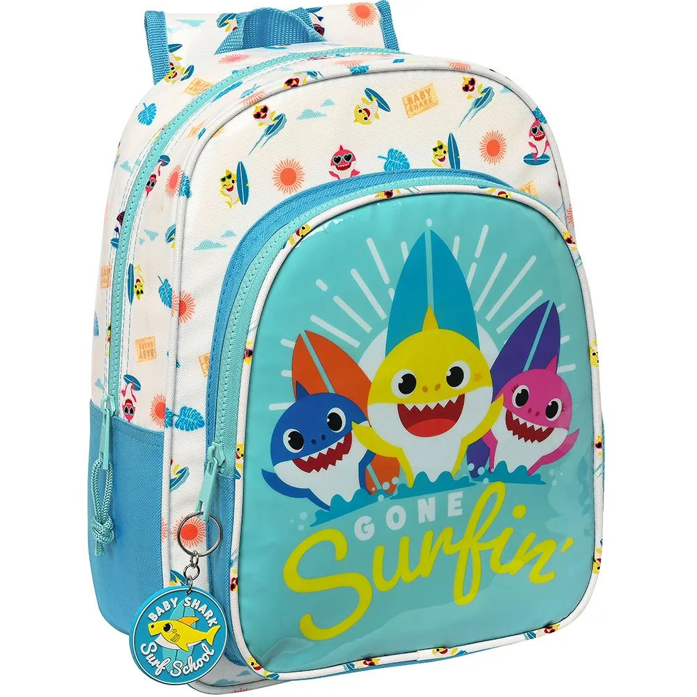 Safta Baby Shark Surfing Rucksack, Multicolor