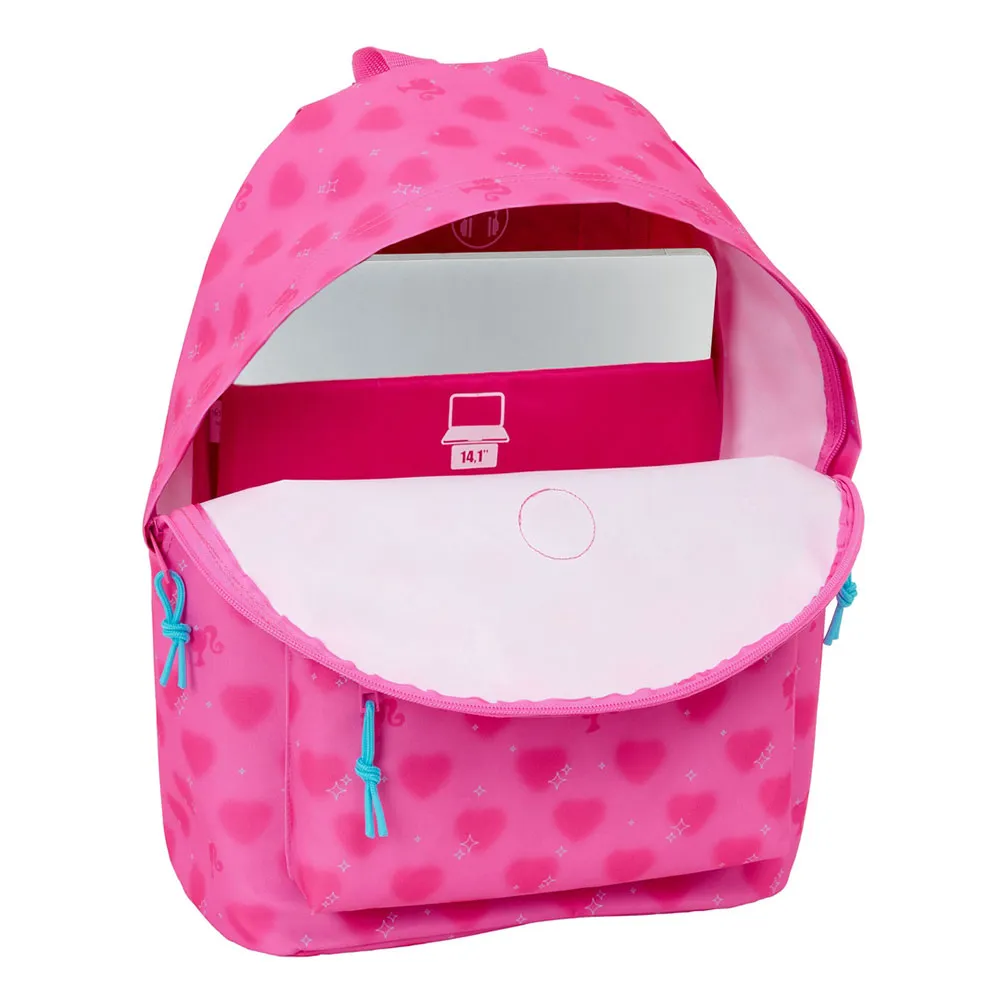 Safta Barbie Hearts 14.1´´ Laptoptasche, Multicolor Safta Barbie Hearts 14.1´´ Laptoptasche, Multicolor