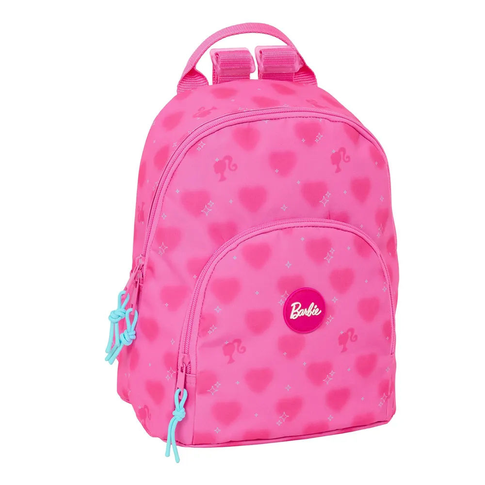 Safta Barbie Hearts Mini Rucksack, Multicolor