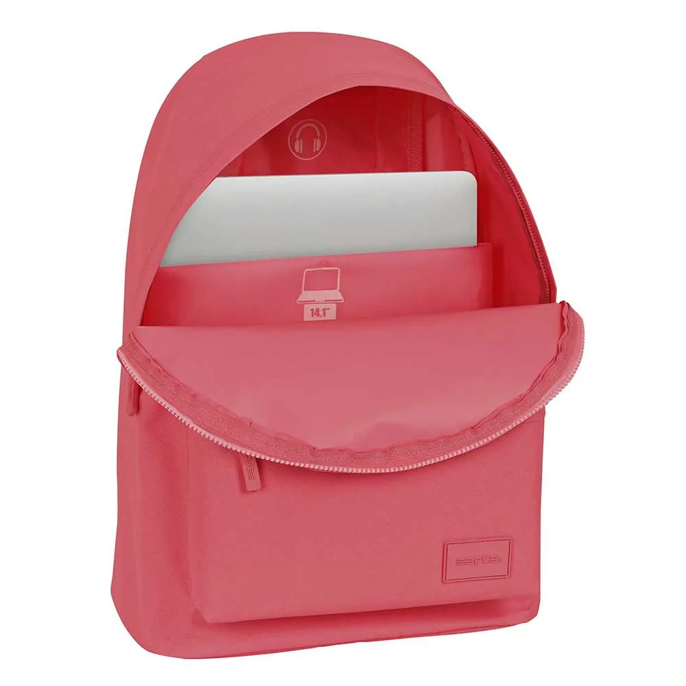 Safta Basic ´´marsala´´ 14.1´´ Rucksack, Multicolor Safta Basic ´´marsala´´ 14.1´´ Rucksack, Multicolor
