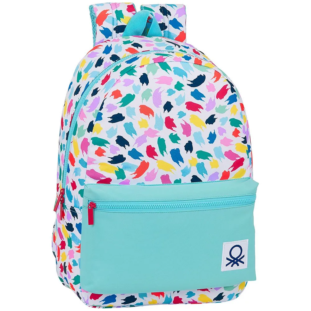 Safta Benetton Brochitas Rucksack, Multicolor