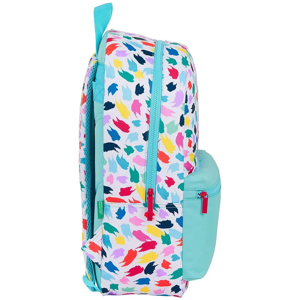 Safta Benetton Brochitas Rucksack, Multicolor