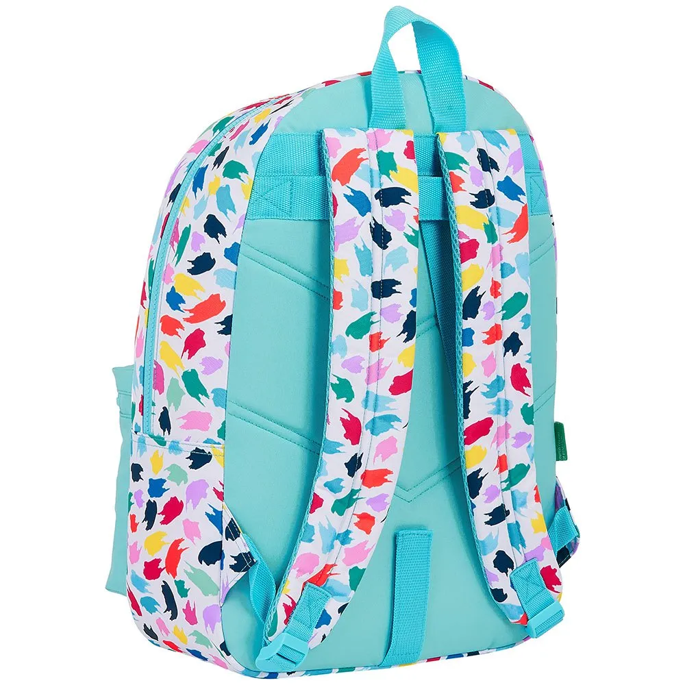 Safta Benetton Brochitas Rucksack, Multicolor