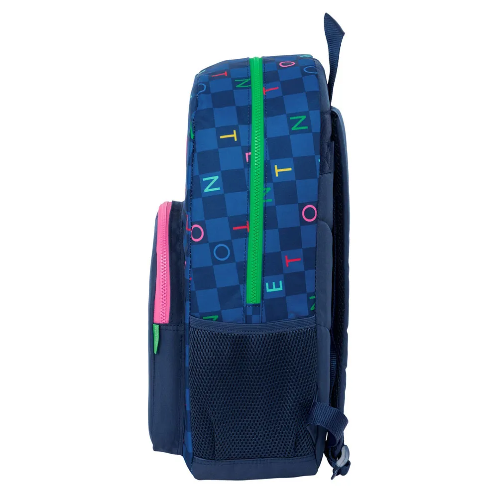 Safta Benetton Damero Rucksack, Multicolor Safta Benetton Damero Rucksack, Multicolor