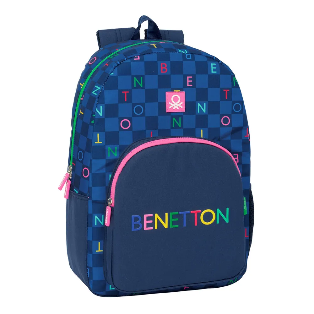 Safta Benetton Damero Rucksack, Multicolor Safta Benetton Damero Rucksack, Multicolor